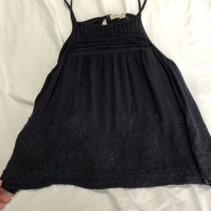 Navy blue tank top